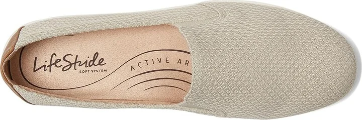 LifeStride Next Level Women's Shoes Cream : 9.5 W (C), Textile - Image 2
