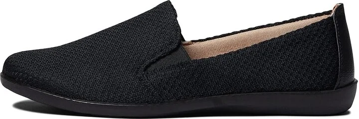 LifeStride Next Level Women's Shoes True Black : 9.5 W (C), Textile - Image 6