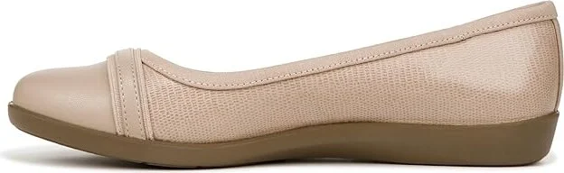 LifeStride Nile Ballet Flats Women's Flat Shoes Tender Taupe : 8.5 W (C), Leather - Image 5