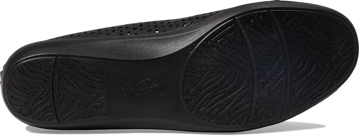 LifeStride Nile Slip-On Flats Women's Flat Shoes Black : 8 M (B), Leather - Image 3