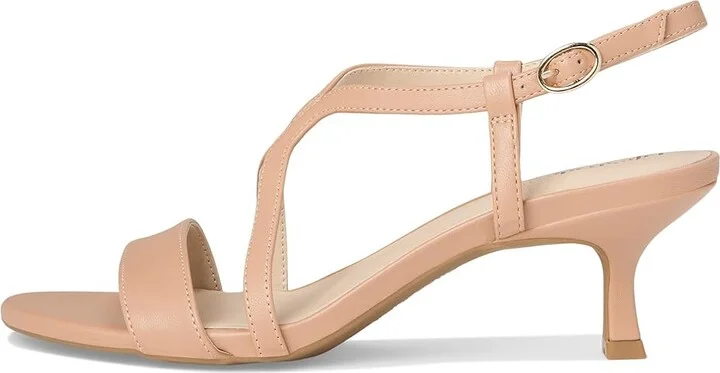 LifeStride Nolita Women's Sandals Sienna Tan Faux Leather : 8.5 W (C), Rubber/Synthetic - Image 6