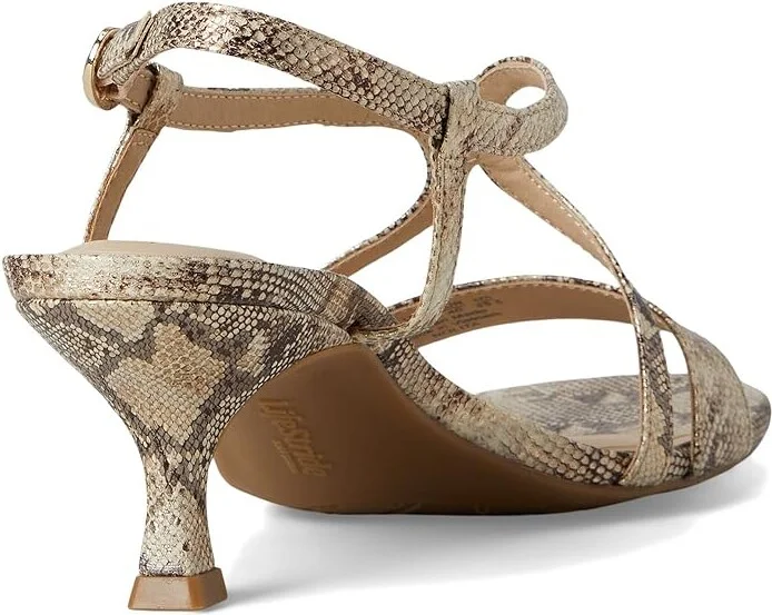 LifeStride Nolita Women's Sandals Taupe Faux Leather : 8 M (B), Rubber/Synthetic - Image 4
