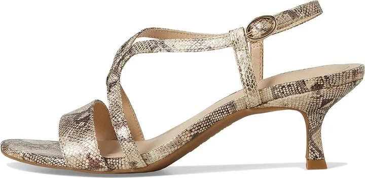 LifeStride Nolita Women's Sandals Taupe Faux Leather : 8 M (B), Rubber/Synthetic - Image 6