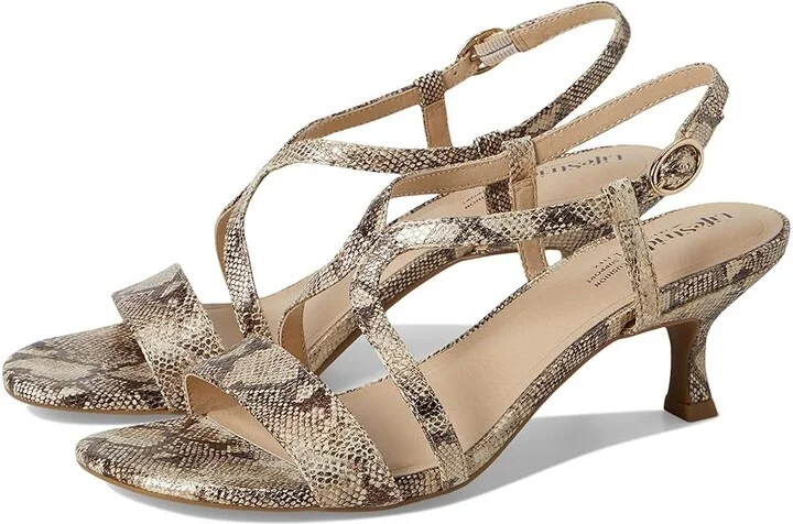 Taupe Faux Leather