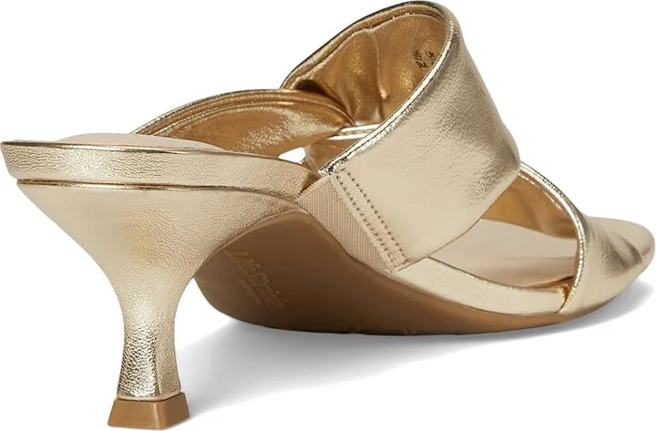 LifeStride Nori Women's Sandals Plantino Gold Faux Leather : 6.5 W (C), Leather/Rubber - Image 4