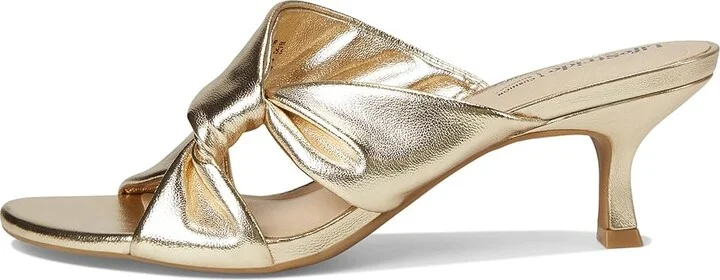 LifeStride Nori Women's Sandals Plantino Gold Faux Leather : 6.5 W (C), Leather/Rubber - Image 6