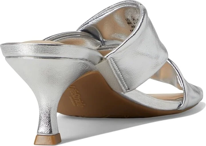 LifeStride Nori Women's Sandals Silver Faux Leather : 5 M (B), Leather/Rubber - Image 4