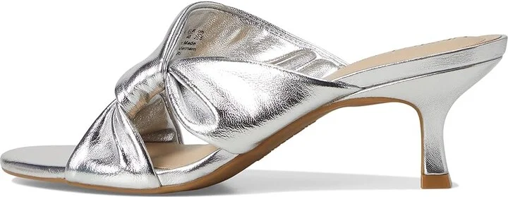 LifeStride Nori Women's Sandals Silver Faux Leather : 5 M (B), Leather/Rubber - Image 6