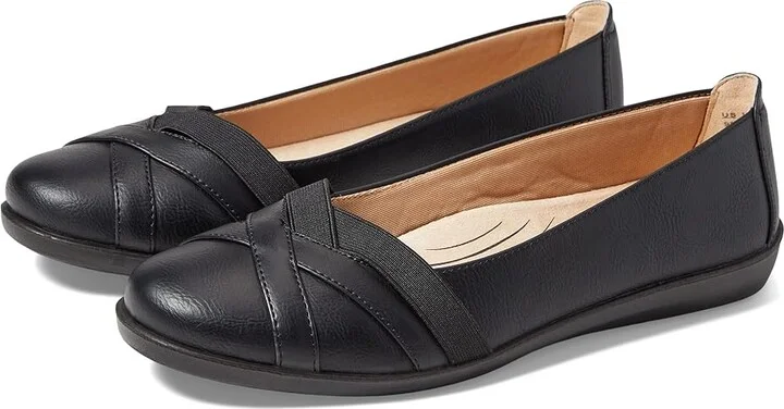 LifeStride Northern Women's Shoes Black : 8 W (C), Synthetic