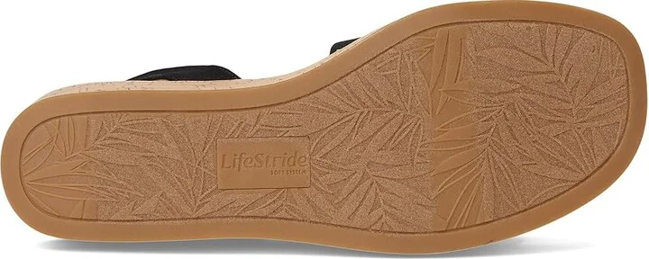 LifeStride Odette Women's Sandals Black Fabric : 5 M (B) - Image 3