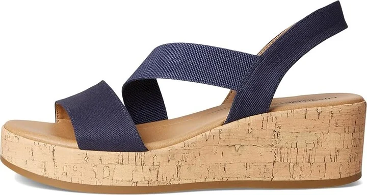 LifeStride Odette Women's Sandals Lux Navy Fabric 2 : 7.5 M (B) - Image 6