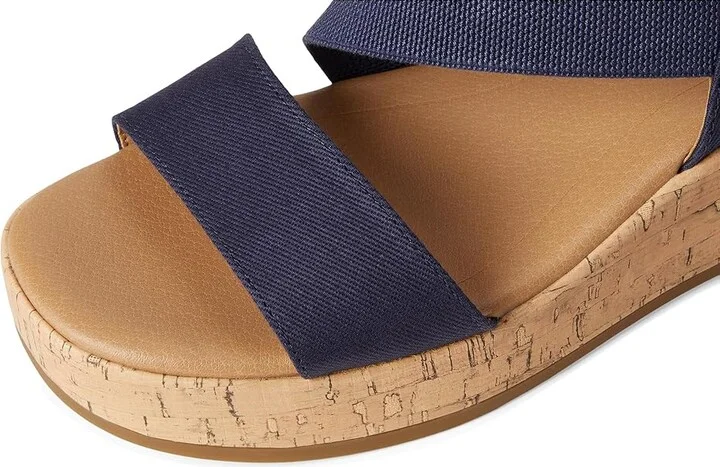 LifeStride Odette Women's Sandals Lux Navy Fabric 2 : 7.5 M (B) - Image 7