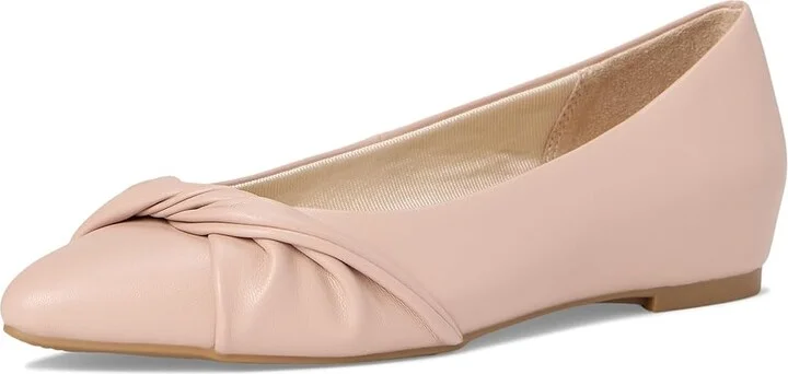 LifeStride Palm Women's Flat Shoes True Blush Faux Leather : 10 W (C), Leather/Rubber - Image 5