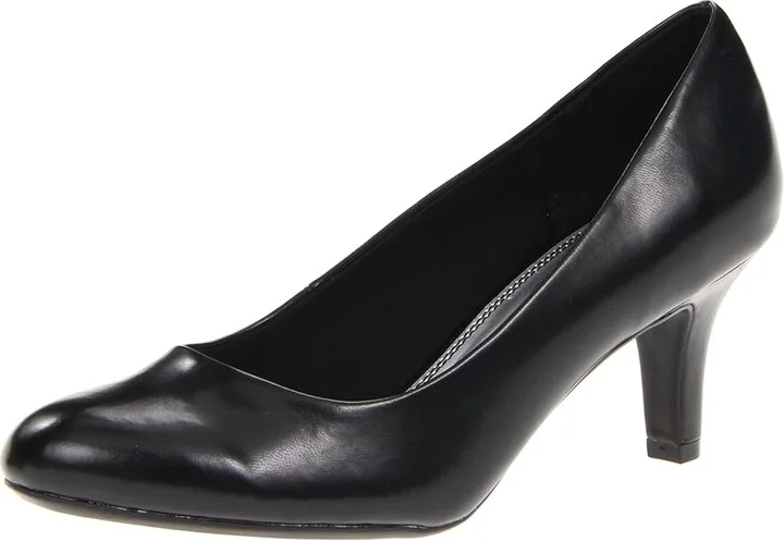 LifeStride Parigi High Women's Heels Black 3 : 7 W (C), Synthetic - Image 2