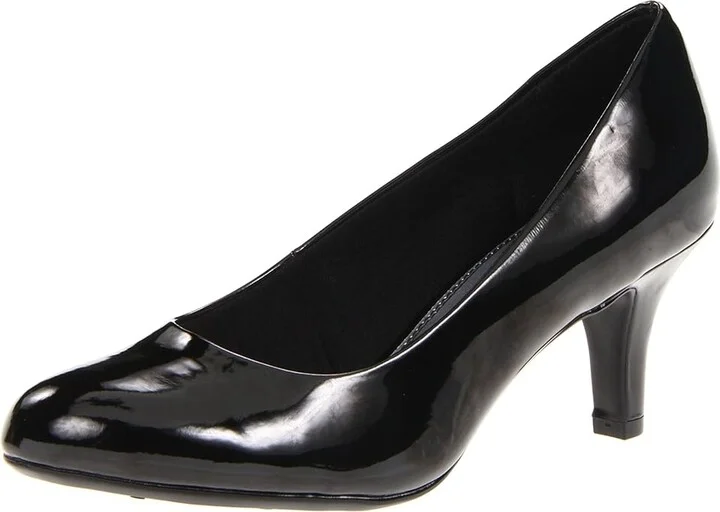 LifeStride Parigi High Women's Heels Black Glory : 7 W (C), Synthetic - Image 2