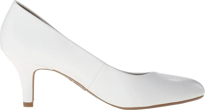 LifeStride Parigi High Women's Heels Brite White Vinci : 7 W (C), Synthetic - Image 8