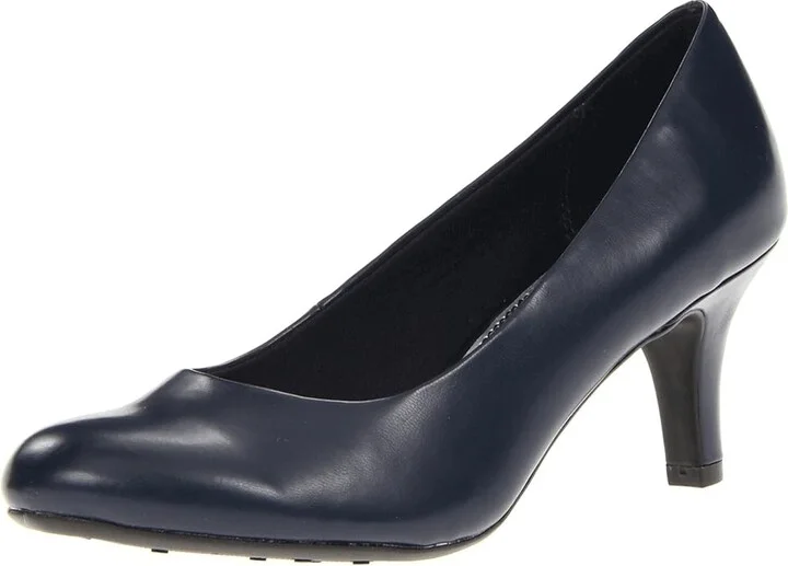 LifeStride Parigi High Women's Heels Cruise Navy : 7 W (C), Synthetic - Image 2