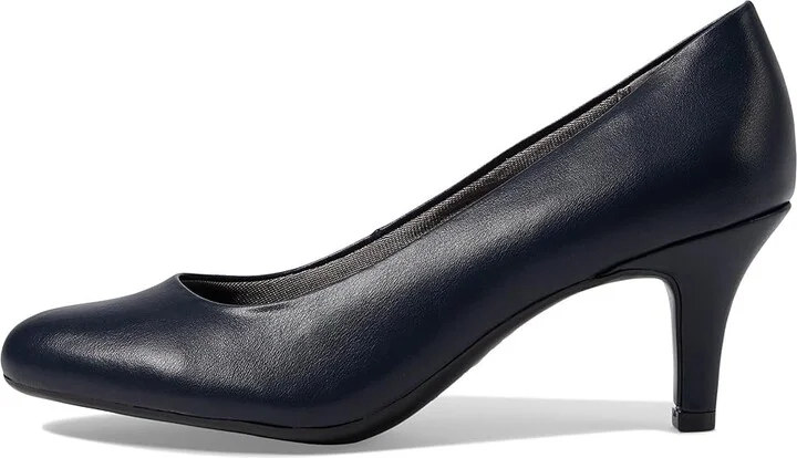 LifeStride Parigi High Women's Heels Cruise Navy : 7 W (C), Synthetic - Image 7