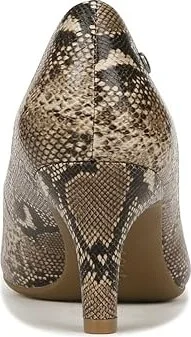 LifeStride Parigi High Women's Heels Hazelnut Snake : 10 M (B), Faux Leather - Image 4