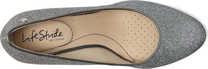LifeStride Parigi High Women's Heels Pewter : 9.5 W (C), Synthetic - Image 2