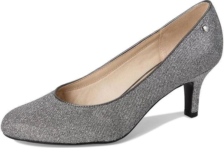 LifeStride Parigi High Women's Heels Pewter : 9.5 W (C), Synthetic - Image 5