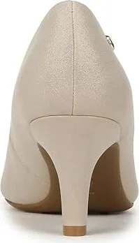 LifeStride Parigi High Women's Heels Platino Gold Metallic : 7.5 M (B), Faux Leather - Image 4