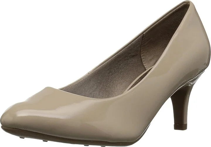 LifeStride Parigi High Women's Heels Tender Taupe Glory : 7 W (C), Synthetic - Image 2