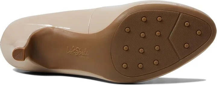 LifeStride Parigi High Women's Heels Tender Taupe Glory : 7 W (C), Synthetic - Image 4