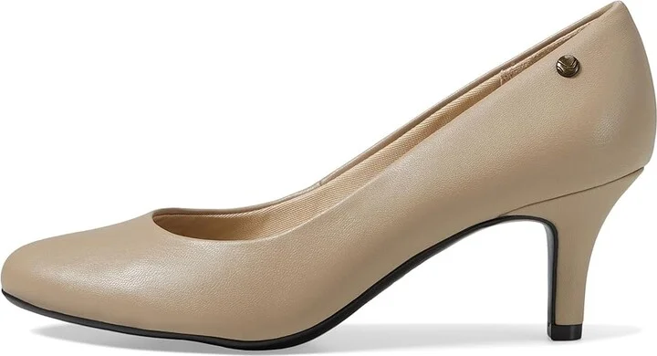 LifeStride Parigi High Women's Heels Tender Taupe Vinci : 7.5 M (B), Synthetic - Image 7