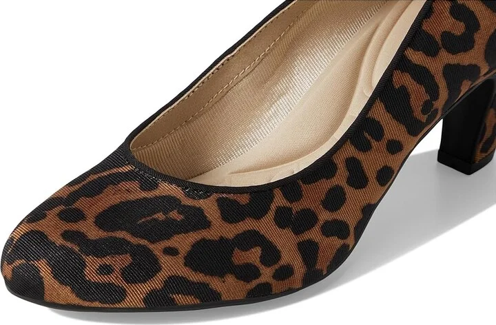 LifeStride Parigi-Plus Pump Shoes Women's Shoes Brown Leopard : 7 M (B), Faux Leather/Textile - Image 7