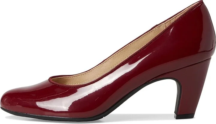 LifeStride Parigi-Plus Pump Shoes Women's Shoes Dark Cherry Patent : 7.5 M (B), Faux Leather/Textile - Image 6