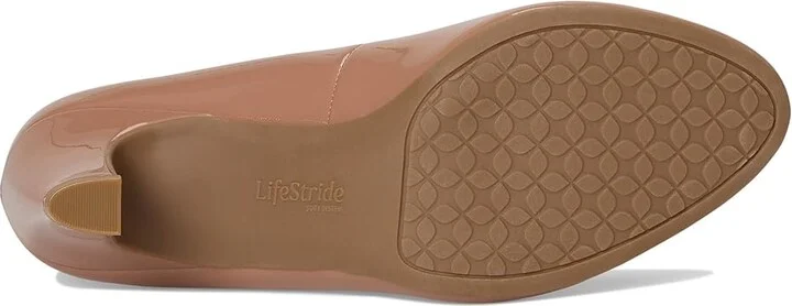 LifeStride Parigi-Plus Pump Shoes Women's Shoes Desert Nude Patent : 7.5 M (B), Faux Leather/Textile - Image 3