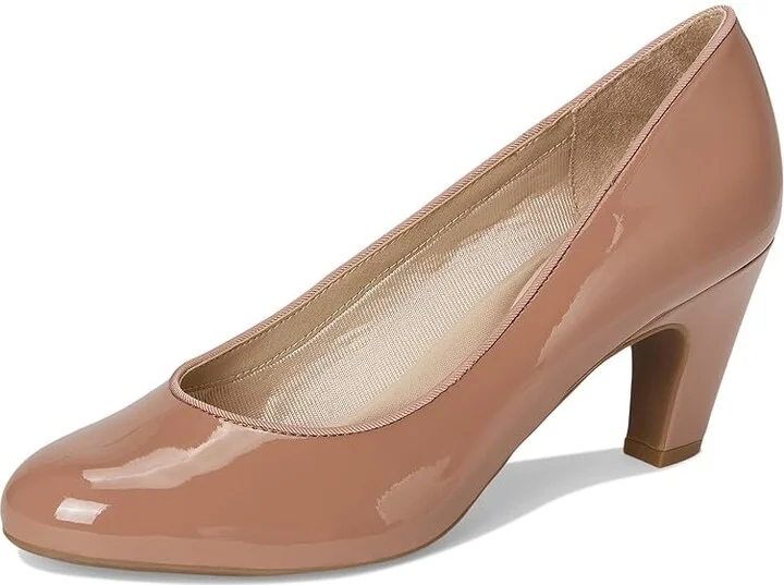 LifeStride Parigi-Plus Pump Shoes Women's Shoes Desert Nude Patent : 7.5 M (B), Faux Leather/Textile - Image 5