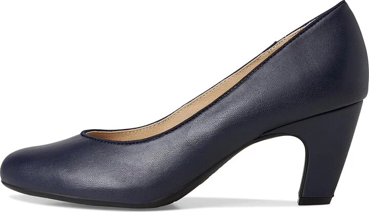 LifeStride Parigi-Plus Pump Shoes Women's Shoes Lux Navy : 6.5 W (C), Faux Leather/Textile - Image 6