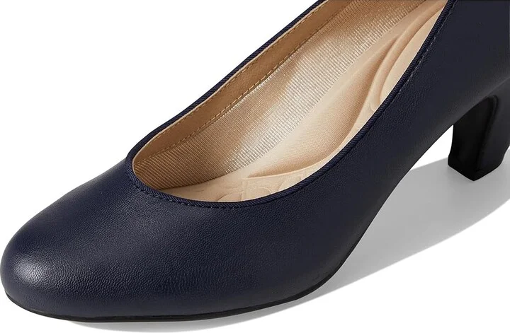 LifeStride Parigi-Plus Pump Shoes Women's Shoes Lux Navy : 6.5 W (C), Faux Leather/Textile - Image 7