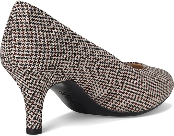 LifeStride Parigi Pump Shoes Women's Shoes Beige Houndstooth : 5 M (B) - Image 4