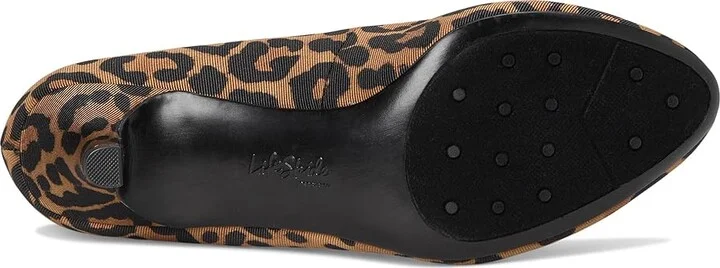 LifeStride Parigi Pump Shoes Women's Shoes Brown Leopard : 6 W (C) - Image 3