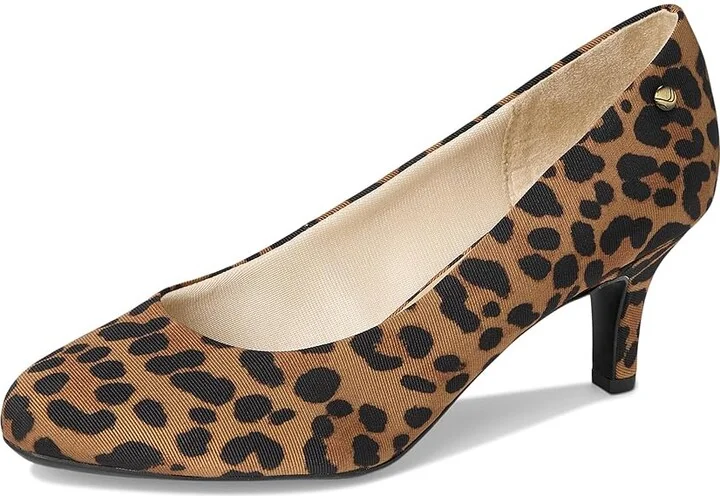LifeStride Parigi Pump Shoes Women's Shoes Brown Leopard : 6 W (C) - Image 5