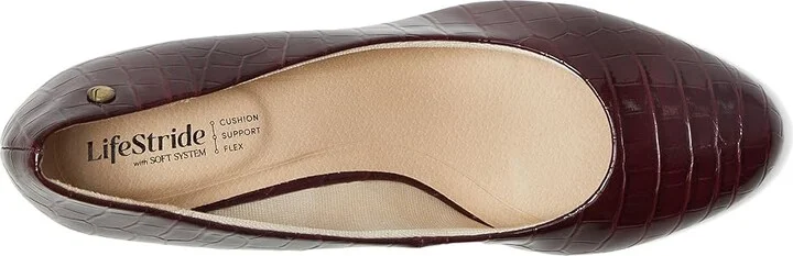 LifeStride Parigi Pump Shoes Women's Shoes California Wine : 9.5 W (C) - Image 2