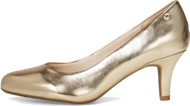 LifeStride Parigi Pumps High Women's Heels Gold Metallic : 8.5 M (B), Leather - Image 6