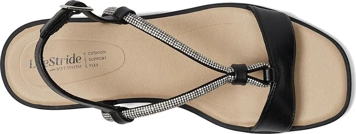 LifeStride Radiant Women's Shoes Black Fabric : 6 M (B), Faux Leather - Image 2