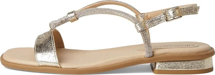 LifeStride Radiant Women's Shoes Platino Gold Metallic : 9.5 M (B), Faux Leather - Image 6