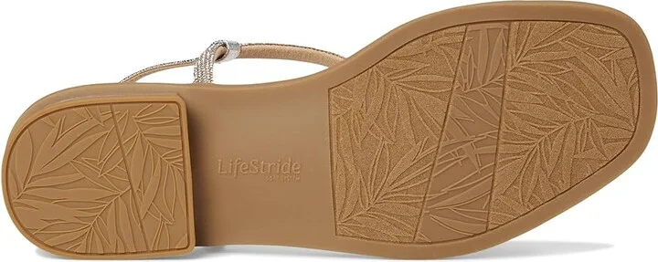 LifeStride Radiant Women's Shoes Silver Metallic : 6.5 M (B), Faux Leather - Image 3