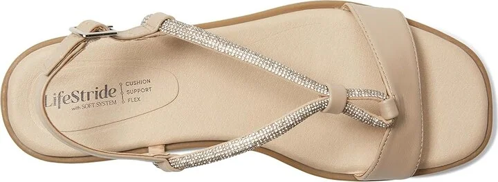 LifeStride Radiant Women's Shoes Tender Taupe : 5.5 M (B), Faux Leather - Image 2