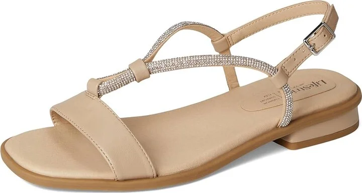 LifeStride Radiant Women's Shoes Tender Taupe : 5.5 M (B), Faux Leather - Image 5