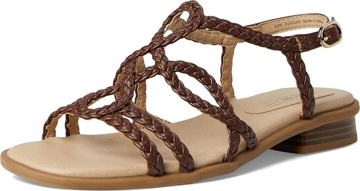 LifeStride Reagan Women's Wedge Shoes Cocoa Brown : 9.5 W (C), Faux Leather - Image 5