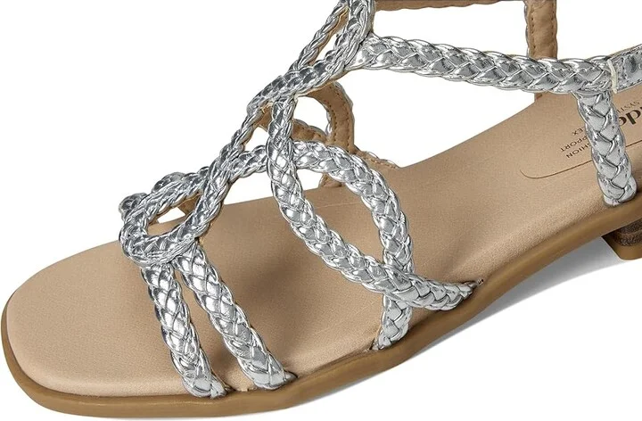 LifeStride Reagan Women's Wedge Shoes Silver Metallic : 9.5 W (C), Faux Leather - Image 7