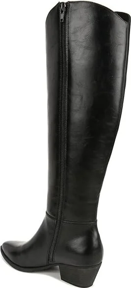 LifeStride Reese Wide Calf High Shaft Boots Women's Boots Black Faux Leather : 6.5 M (B) - Image 3