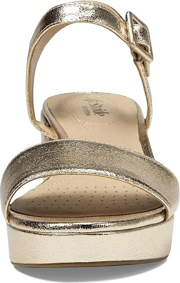 LifeStride Rhythmn Ankle Straps Women's Sandals Platino : 6.5 M (B), Rubber - Image 2