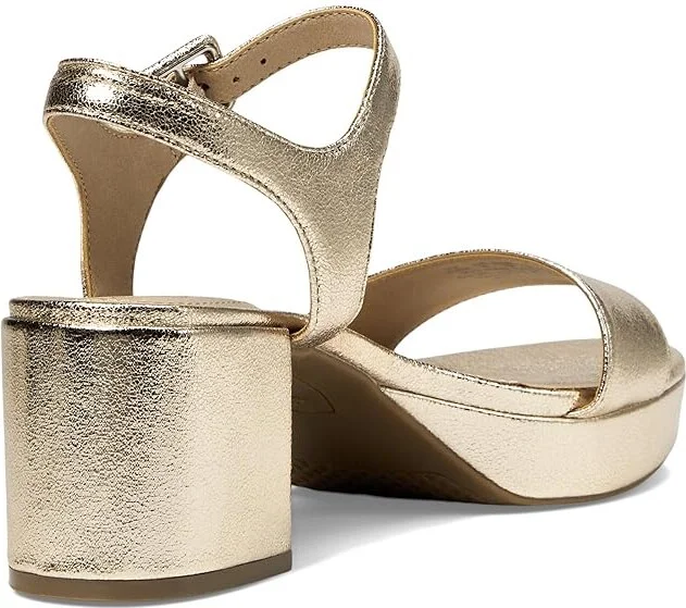 LifeStride Rhythmn Ankle Straps Women's Sandals Platino : 6.5 M (B), Rubber - Image 4